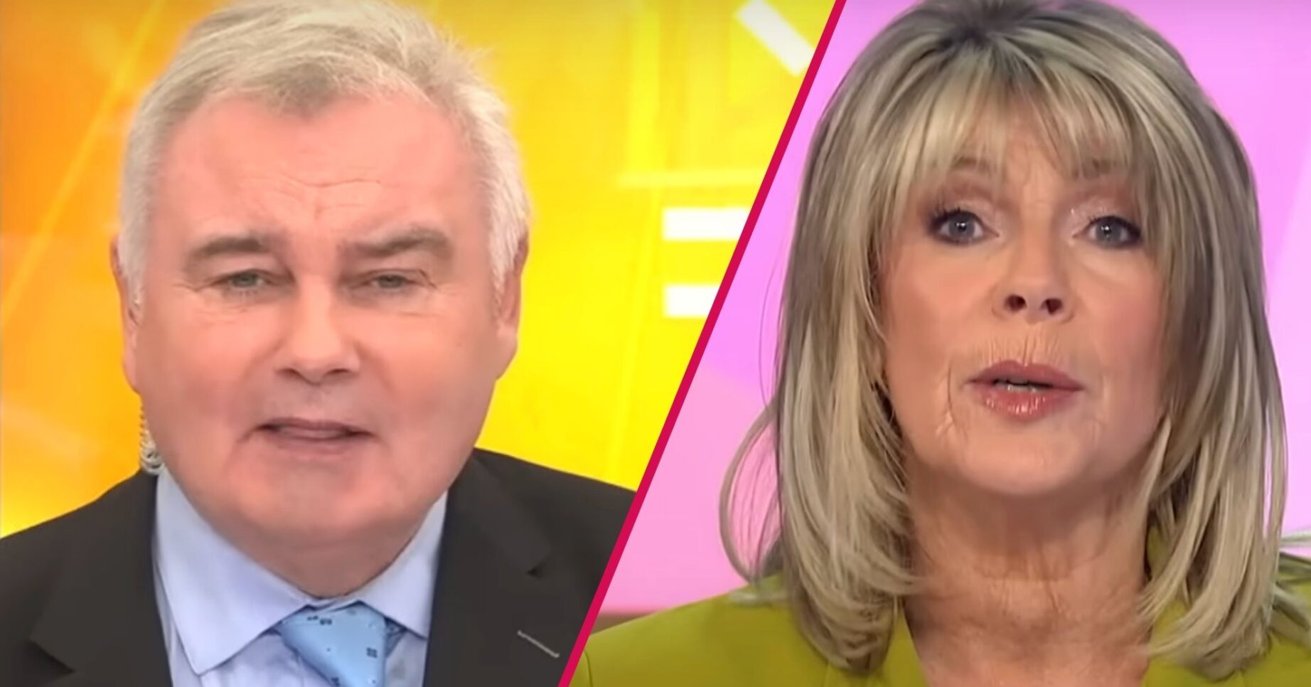 Eamonn Holmes on GB News / Ruth Langsford on Loose Women