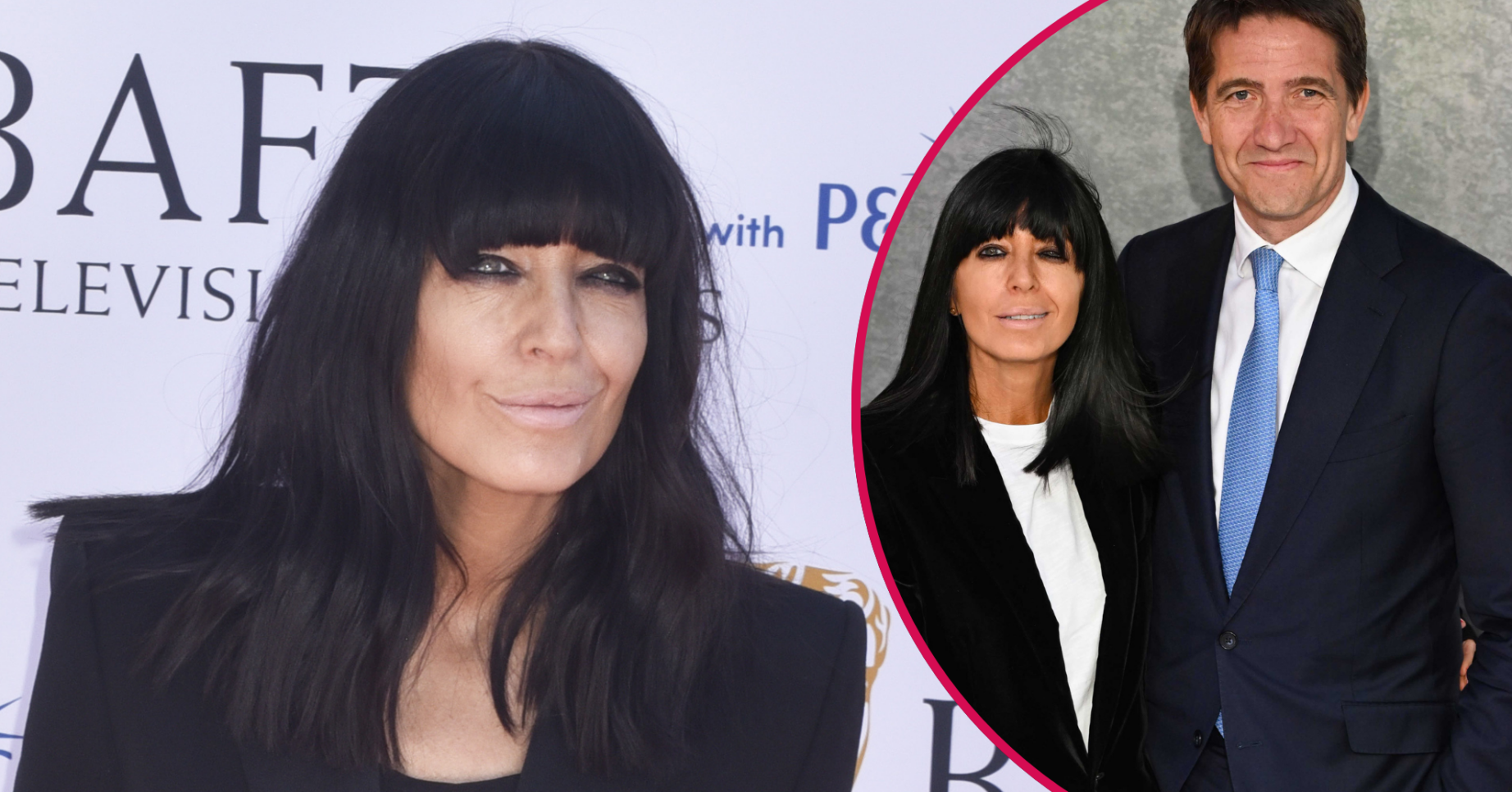 Claudia Winkleman and her husband