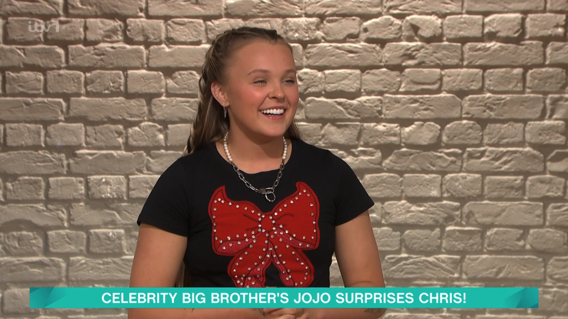 JoJo Siwa on This Morning
