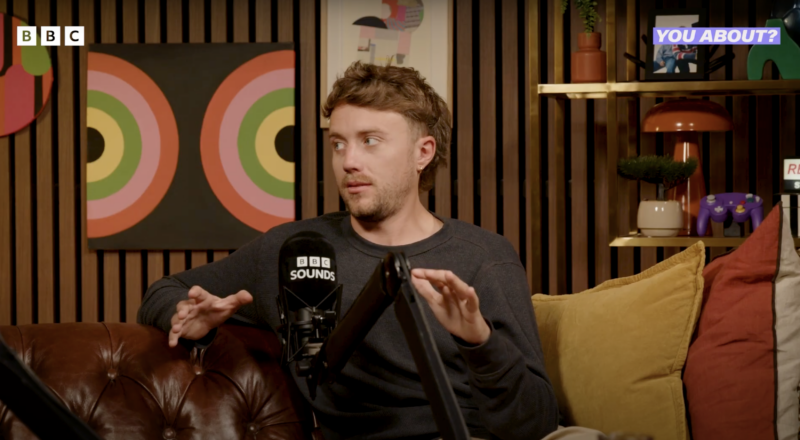 Roman Kemp on podcast