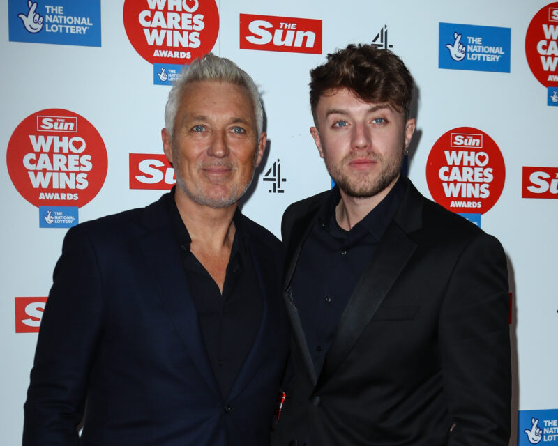 Roman Kemp and Martin Kemp