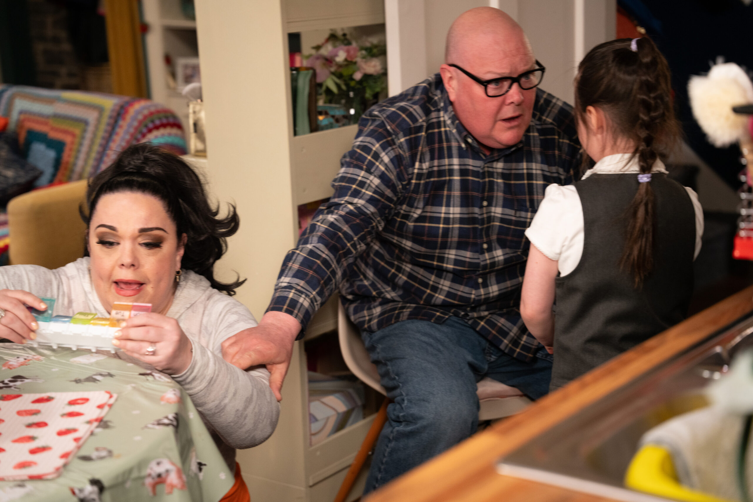 Mandy and Paddy are worried for Eve