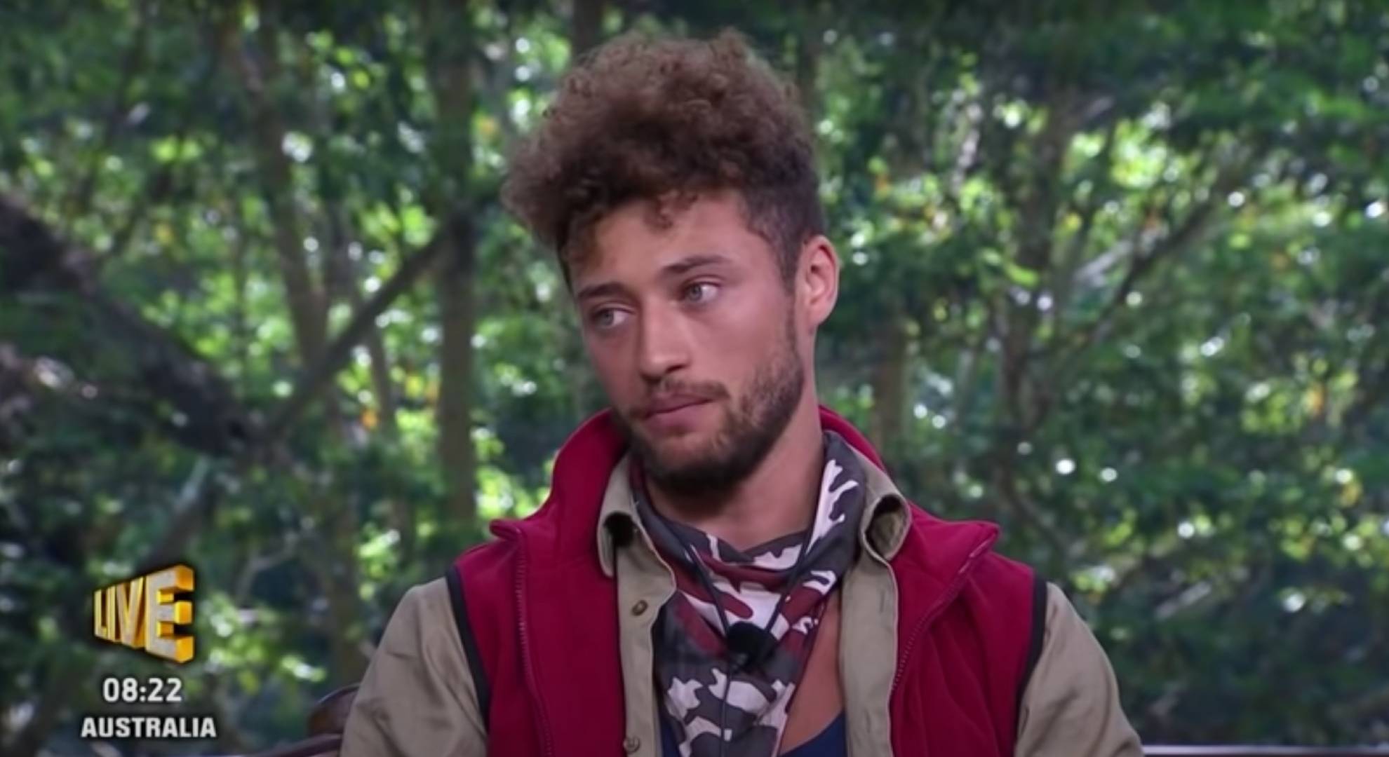 Myles Stephenson listens