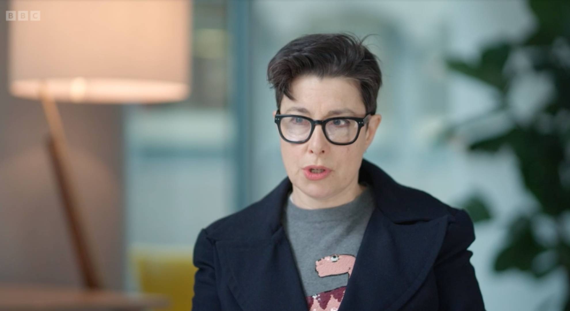 Sue Perkins speaking