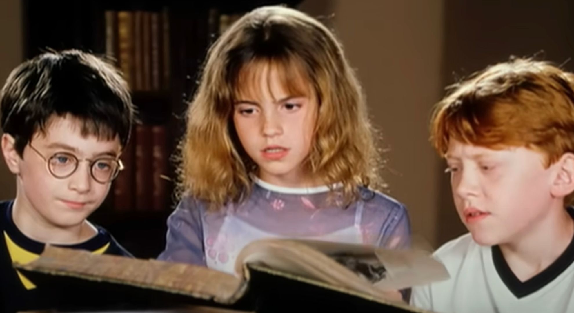 Daniel Radcliffe, Emma Watson, and Rupert Grint 