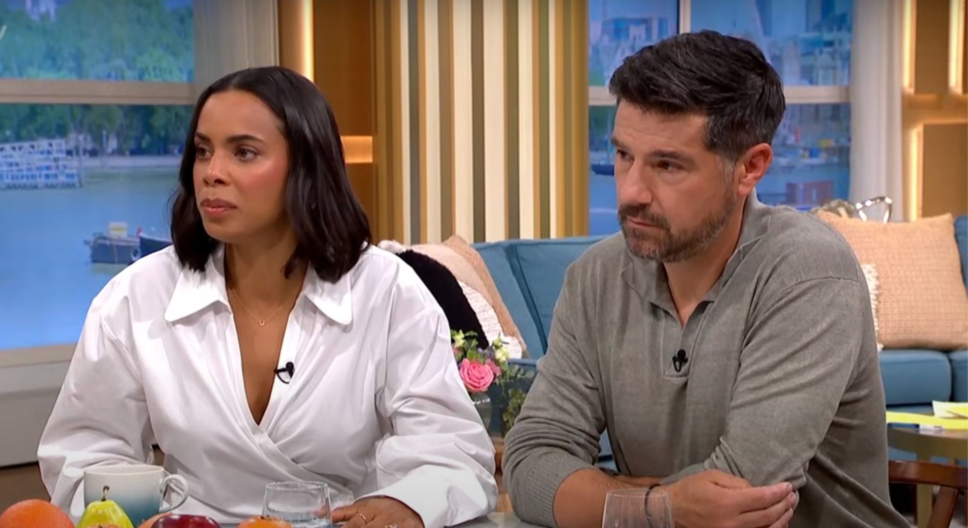 Rochelle Humes and Craig Doyle on This Morning 