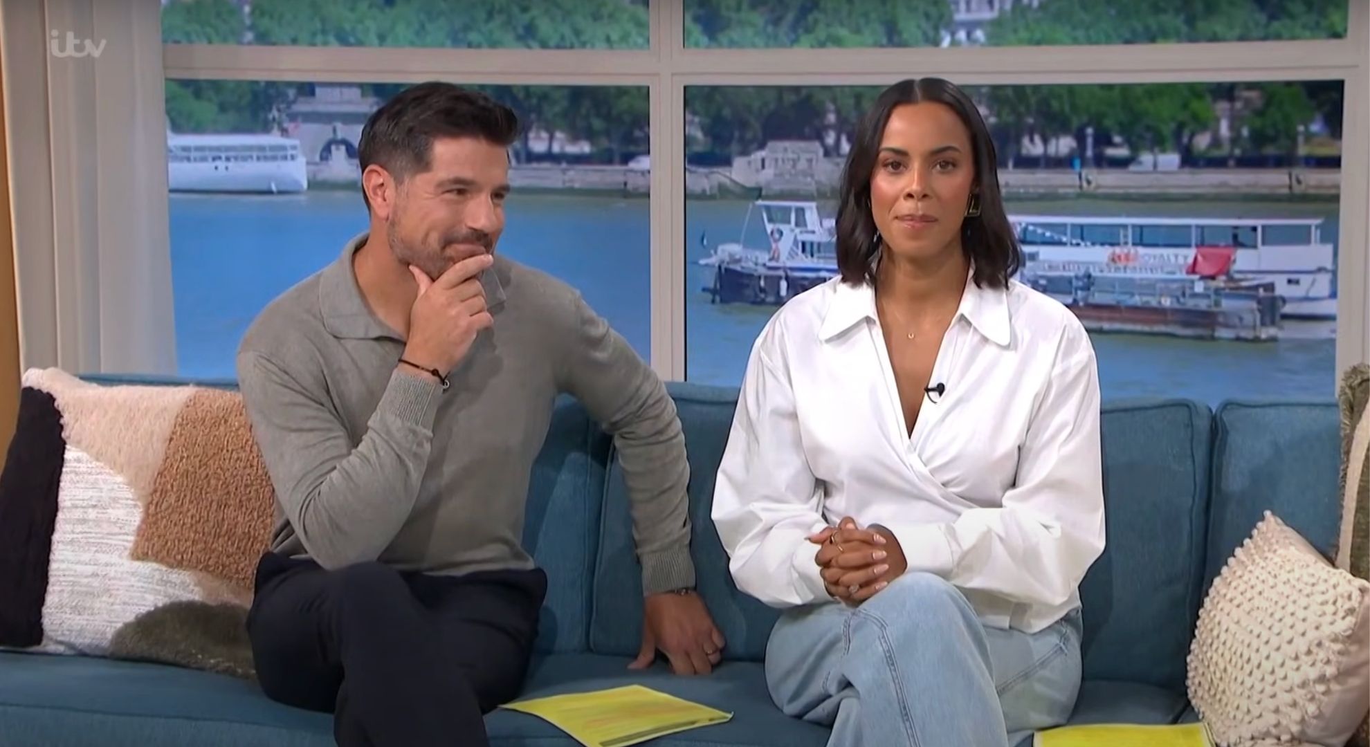 Craig Doyle and Rochelle Humes on This Morning 