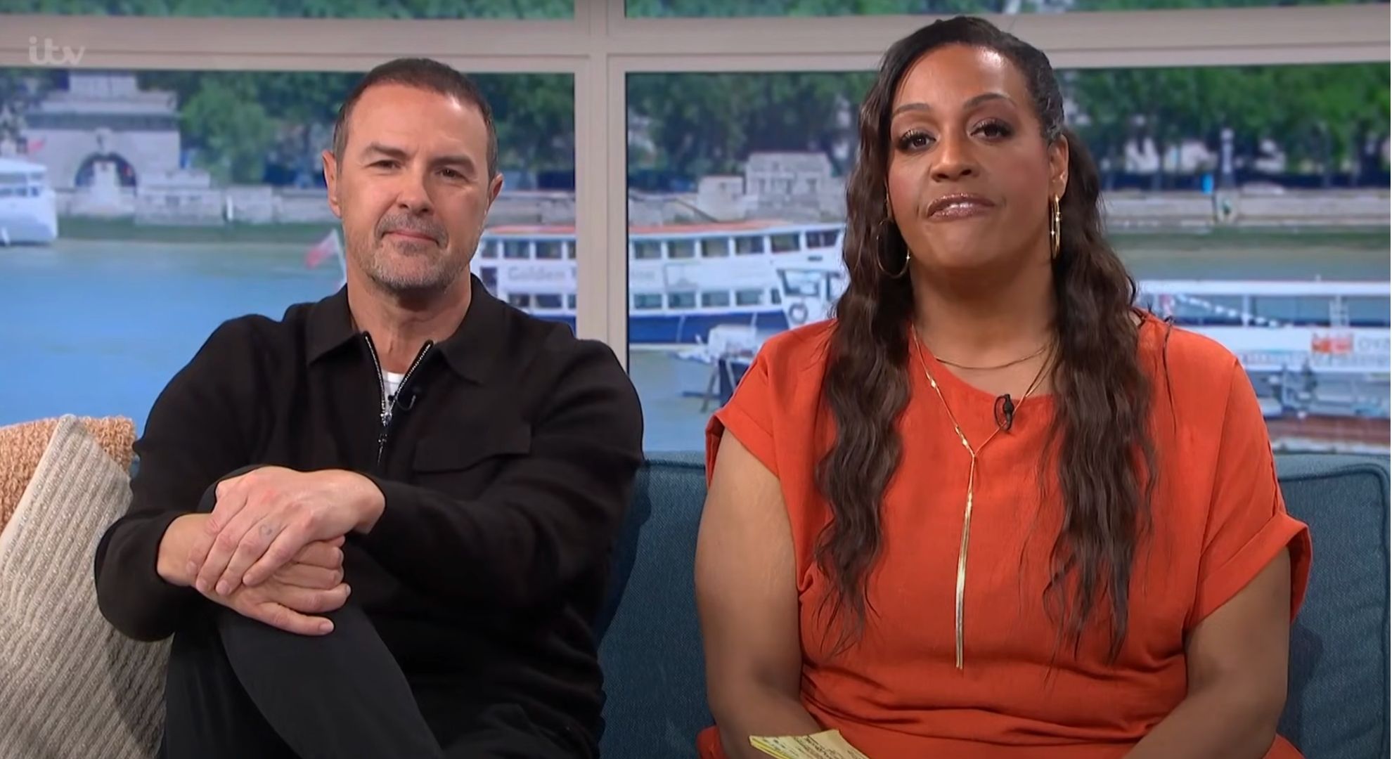 Paddy McGuinness and Alison Hammond on This Morning 