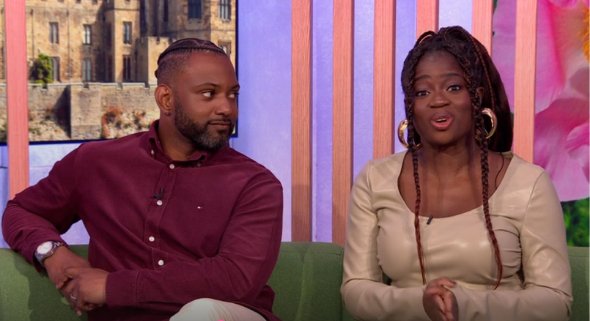 JB Gill and Clara Amfo hosting The One Show