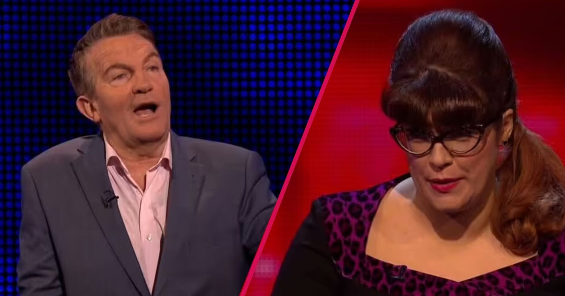 Bradley Walsh and Jenny Ryan hosting The Chase