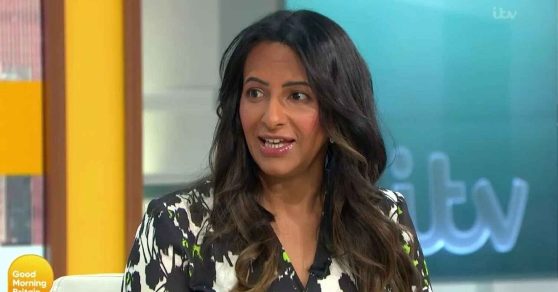 Ranvir Singh presenting GMB