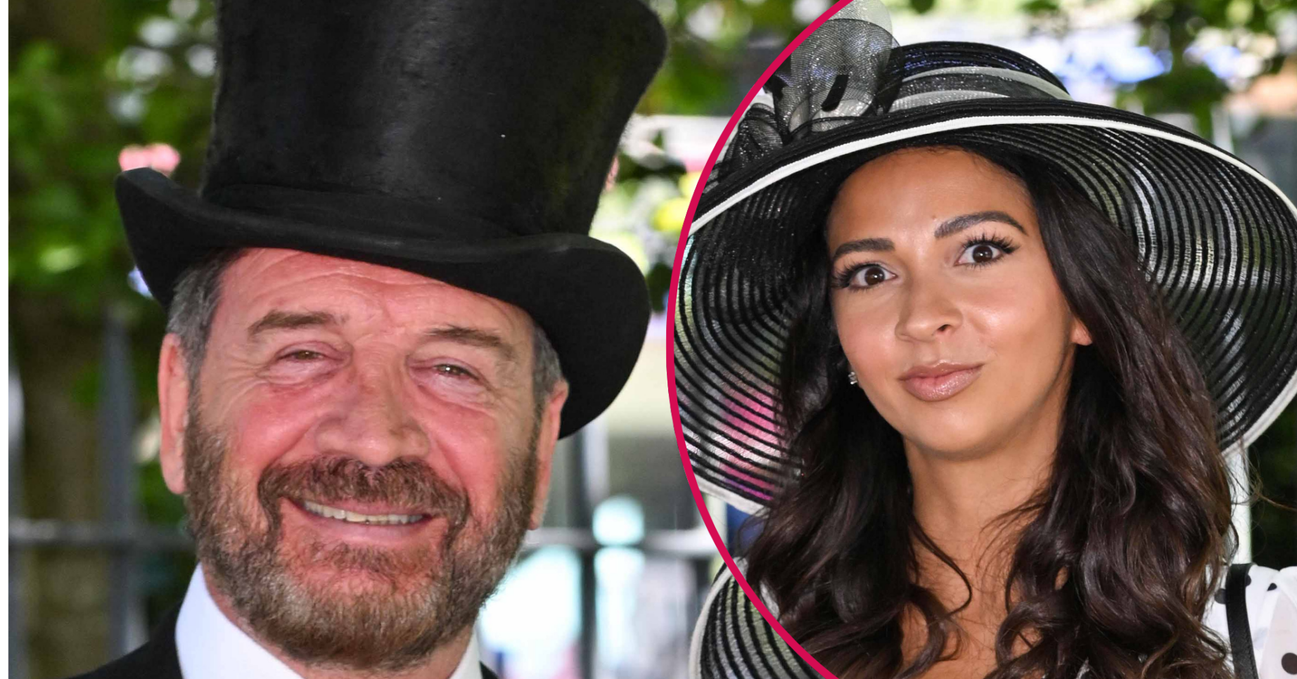 Nick Knowles and fiancée Katie Dadzie smiling