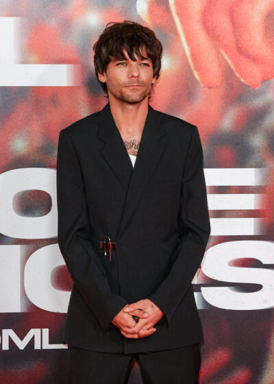 Louis Tomlinson at movie premiere