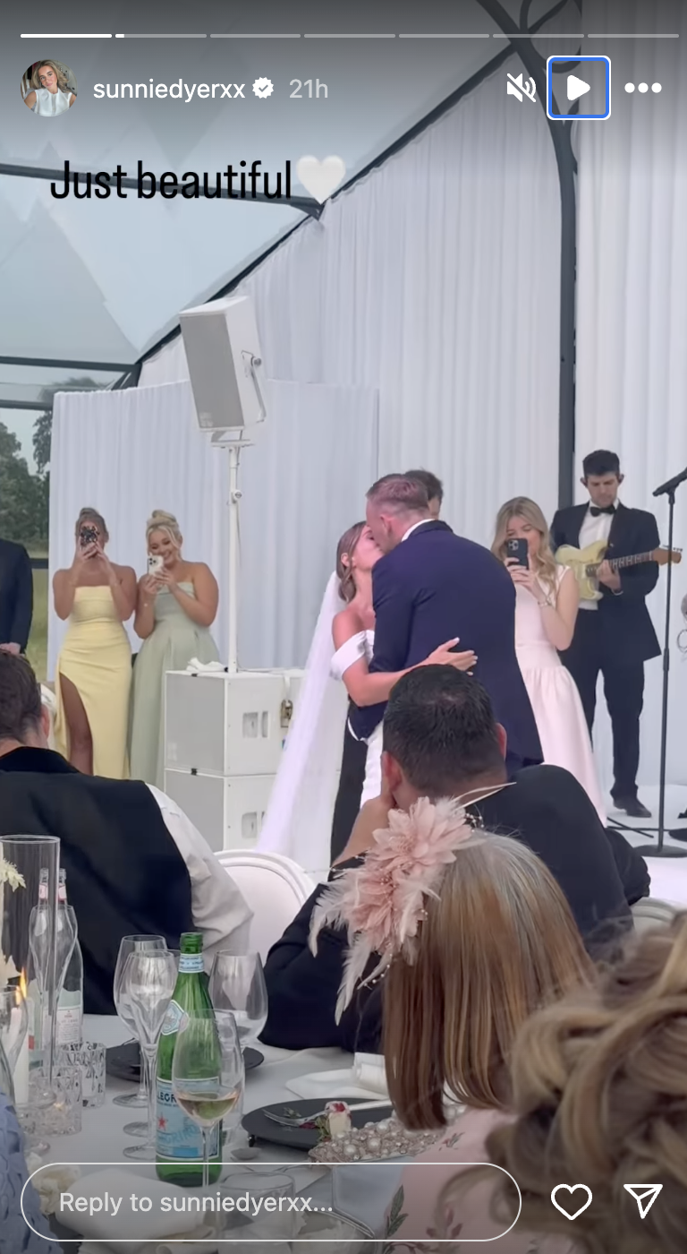 Dani and Jarrod Bowen get married 