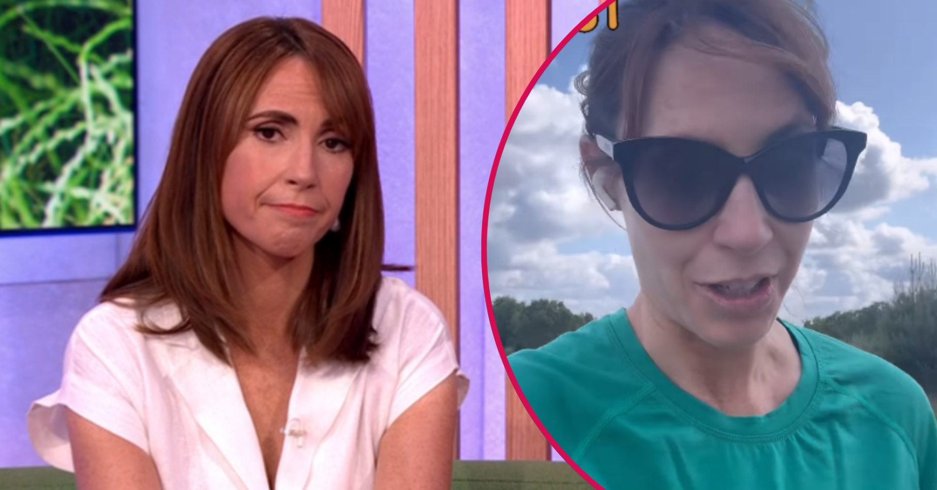 Alex Jones looking sad and wearing sunglasses