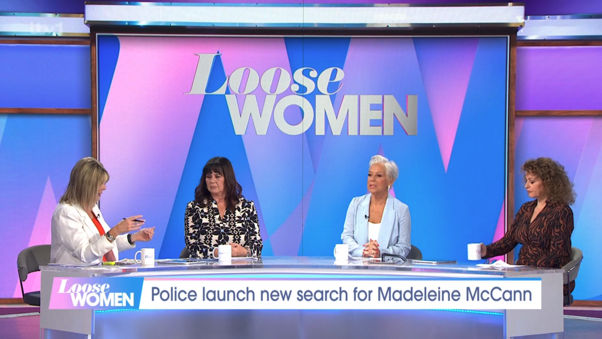 Loose Women discussing Madeleine McCann
