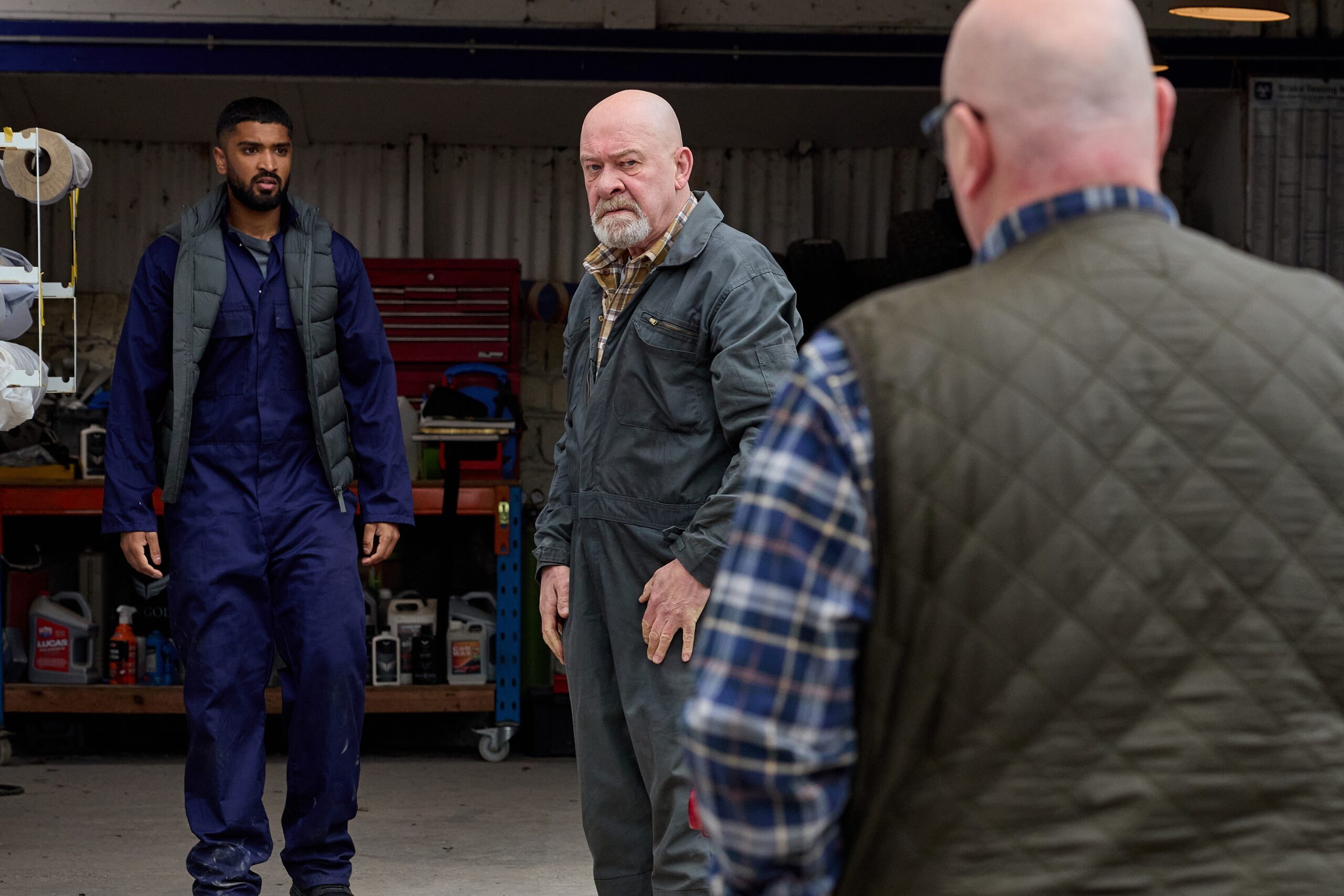 Bear has been having some anger issues but no one knows why (Credit: ITV)