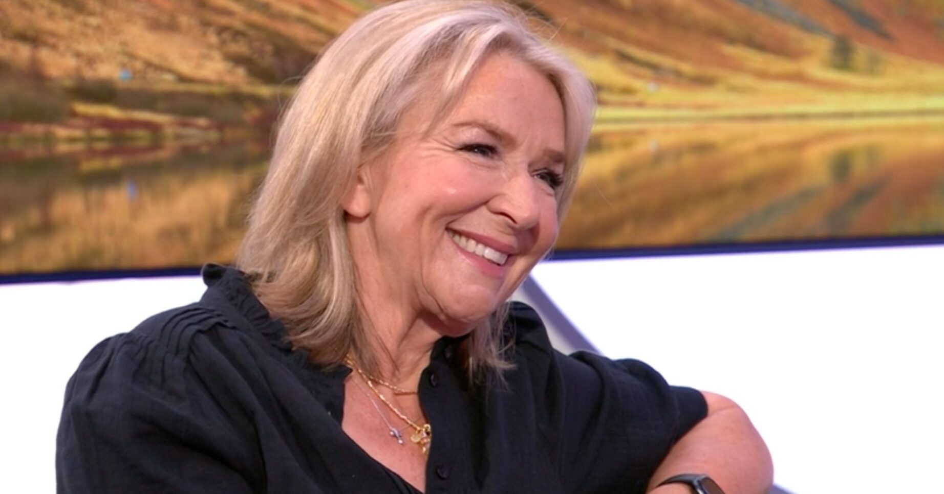 Fern Britton smiling