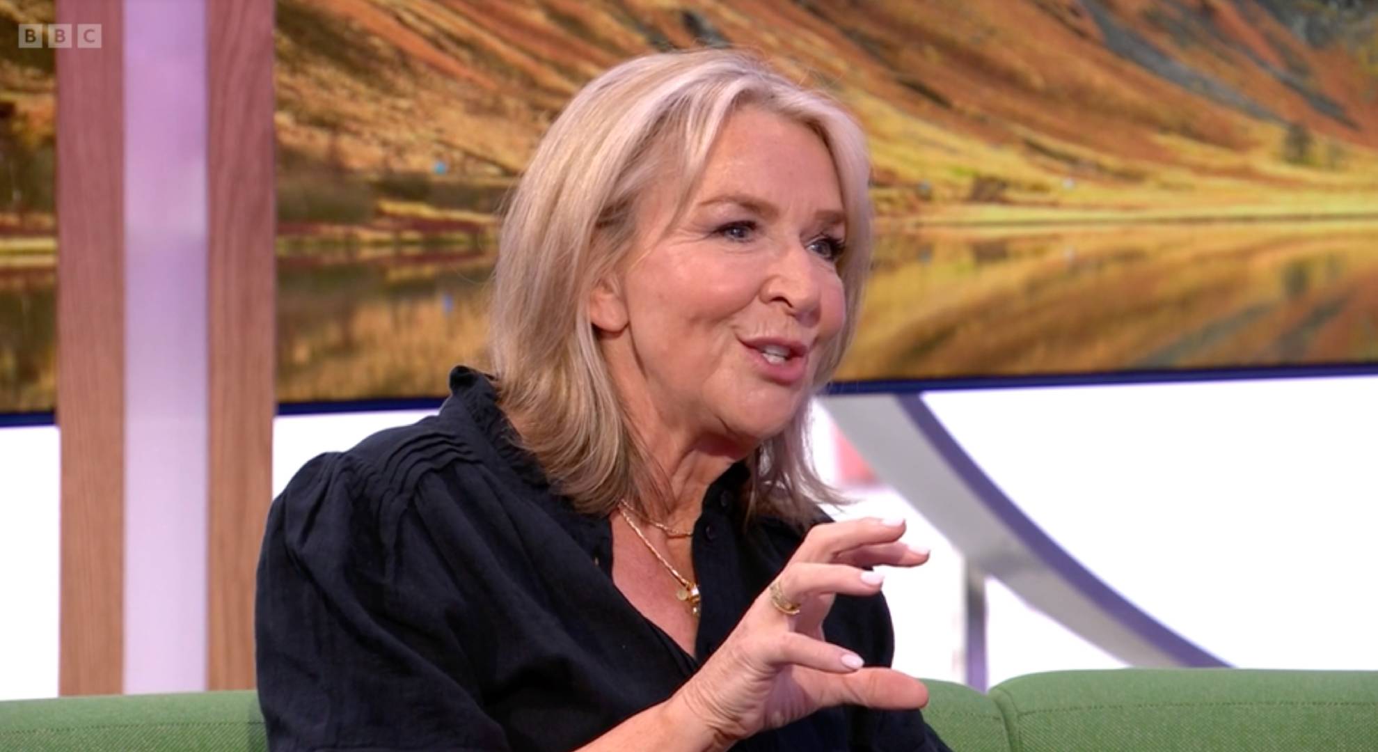 Fern Britton makes her point