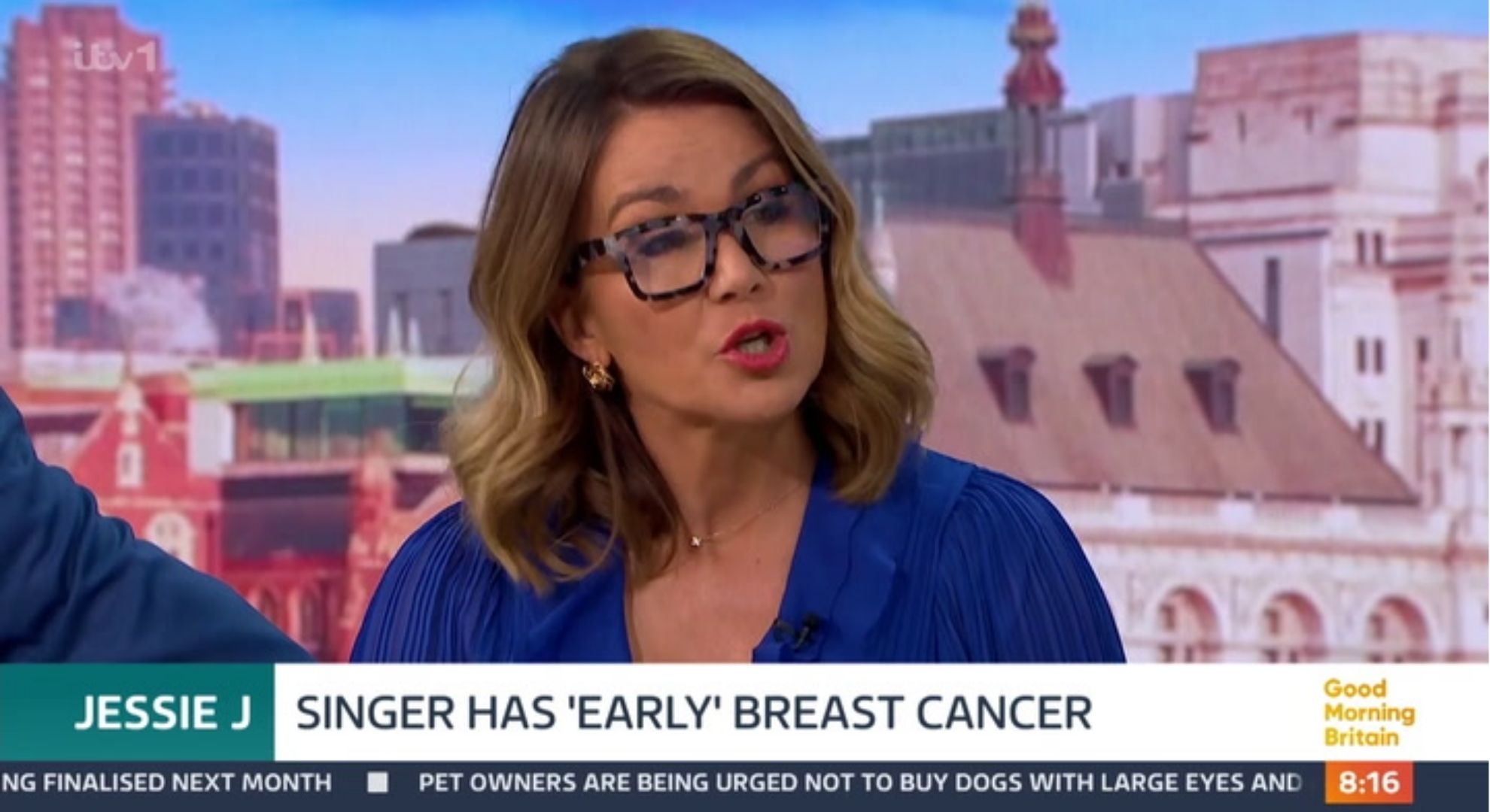 Susanna Reid hosting GMB