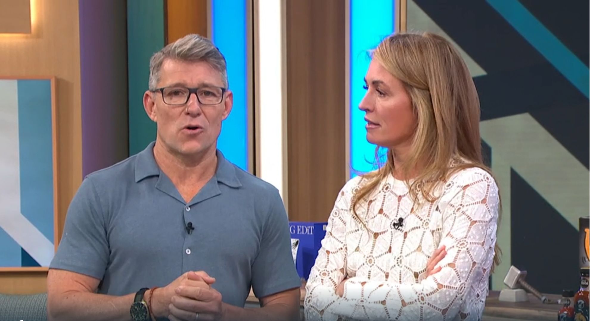 Ben Shephard and Cat Deeley presenting This Morning