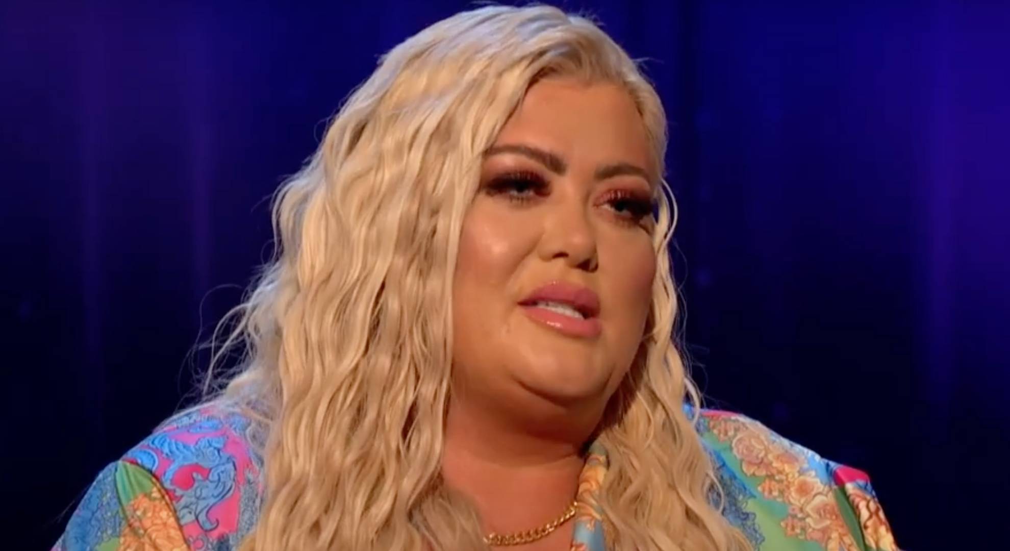 Gemma Collins speaks