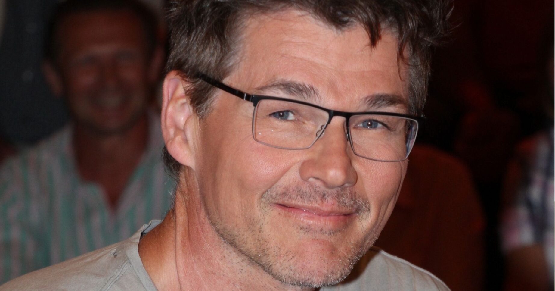 Morten Harket smiling