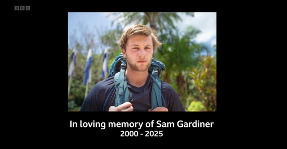 Sam Gardiner tribute on Race Across the World