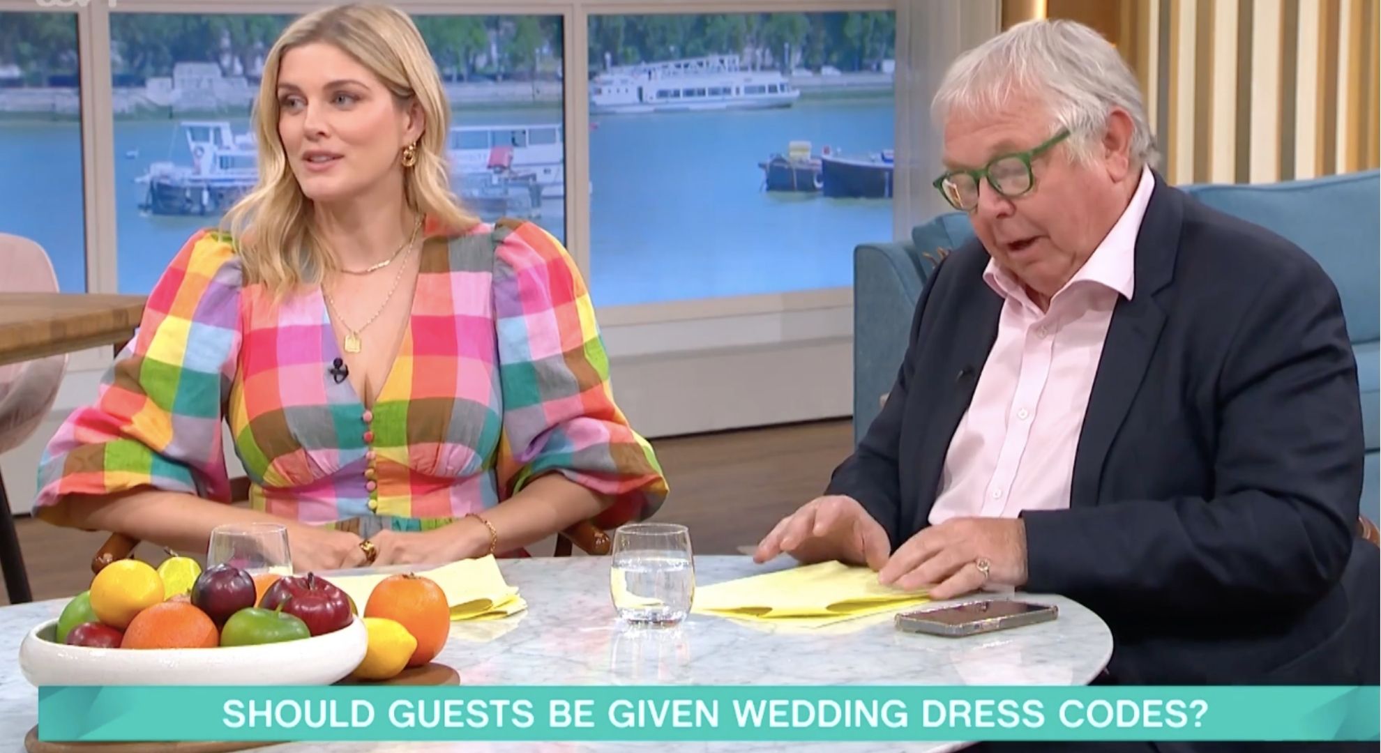 Ashley James and Nick on This Morning