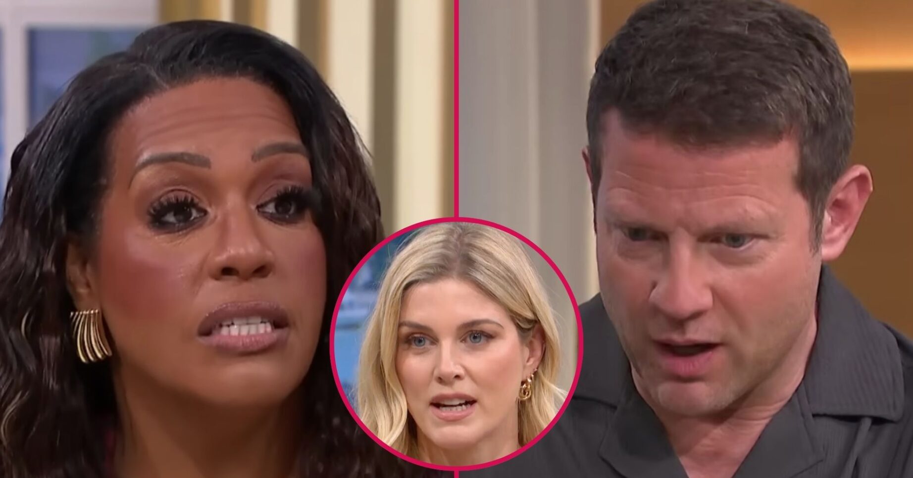 Ashley, Alison and Dermot on This Morning