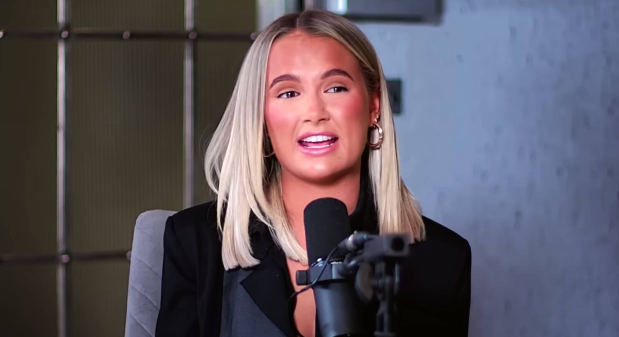 Molly-Mae Hague speaking