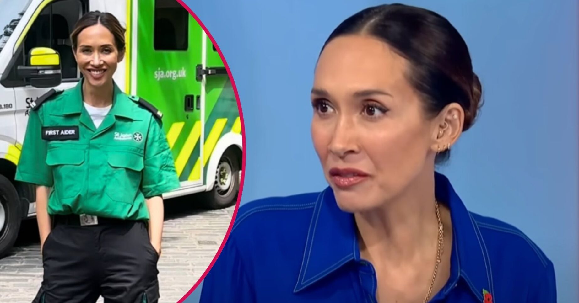 ED comp: Myleene Klass insta story / on Loose Women