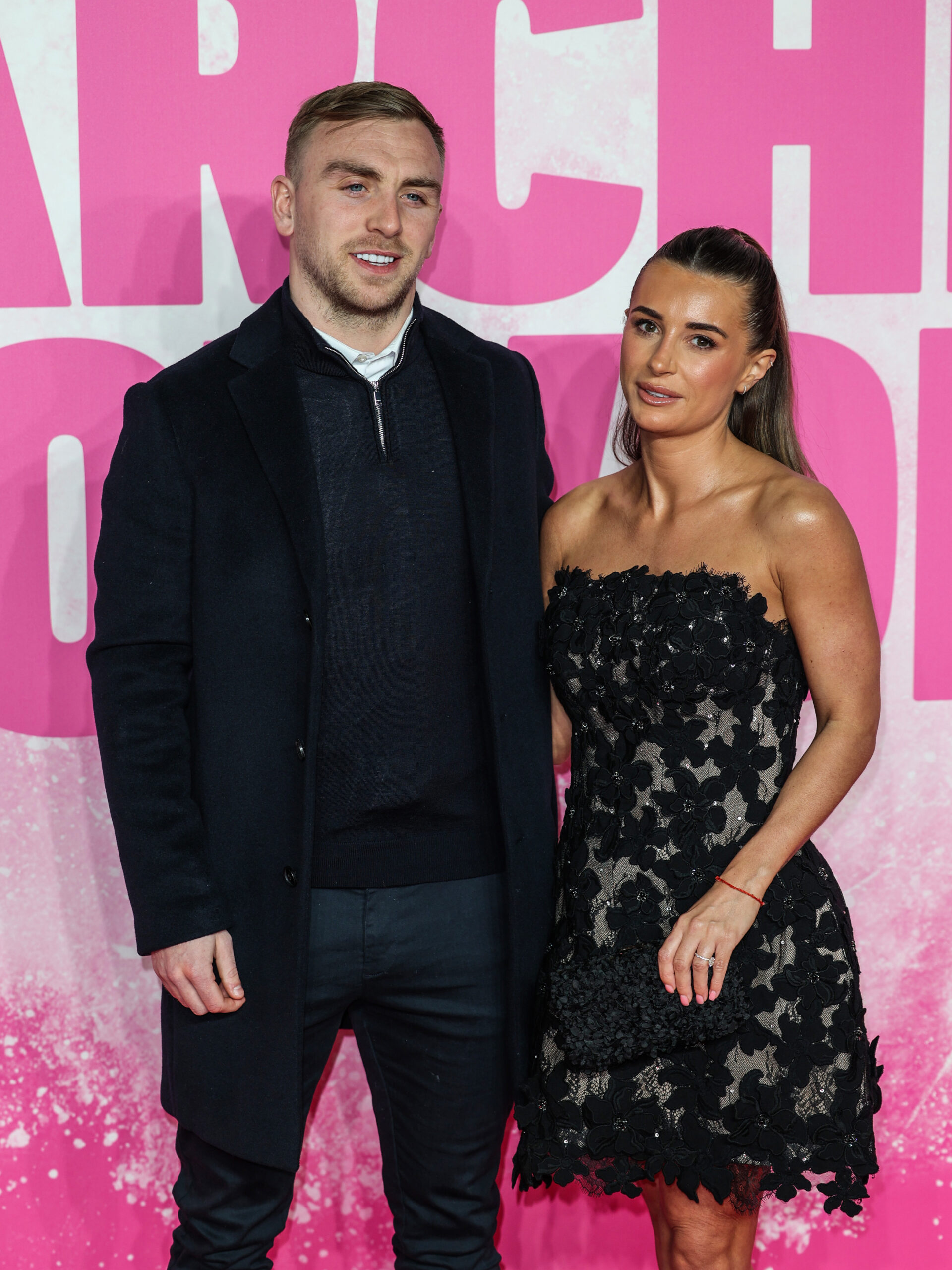 Dani Dyer and Jarrod Bowen on the red carpet