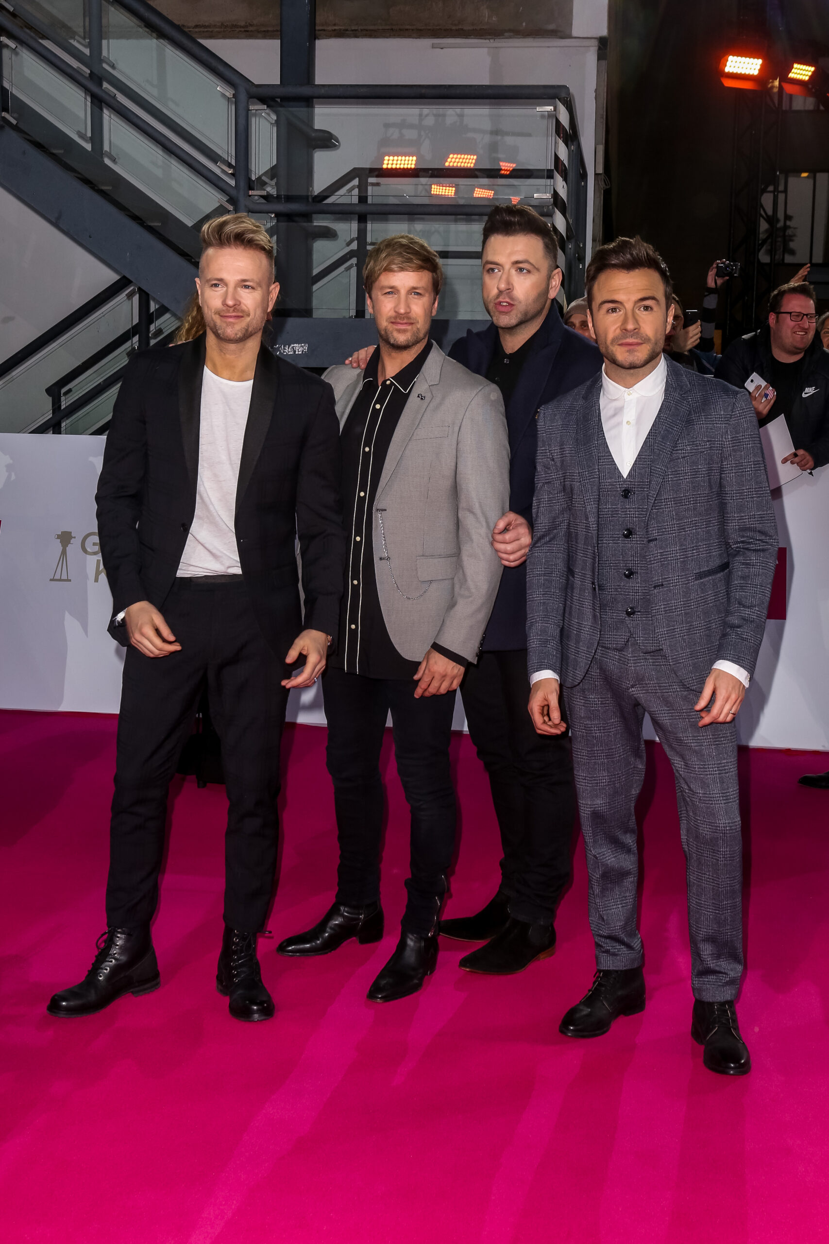 Mark Feehily with Westlife