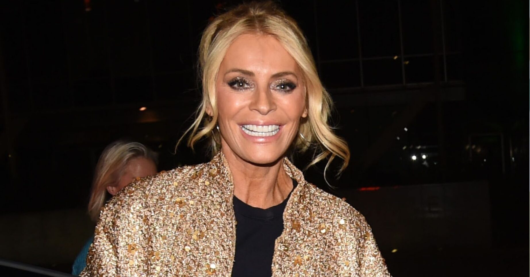 Tess Daly smiling