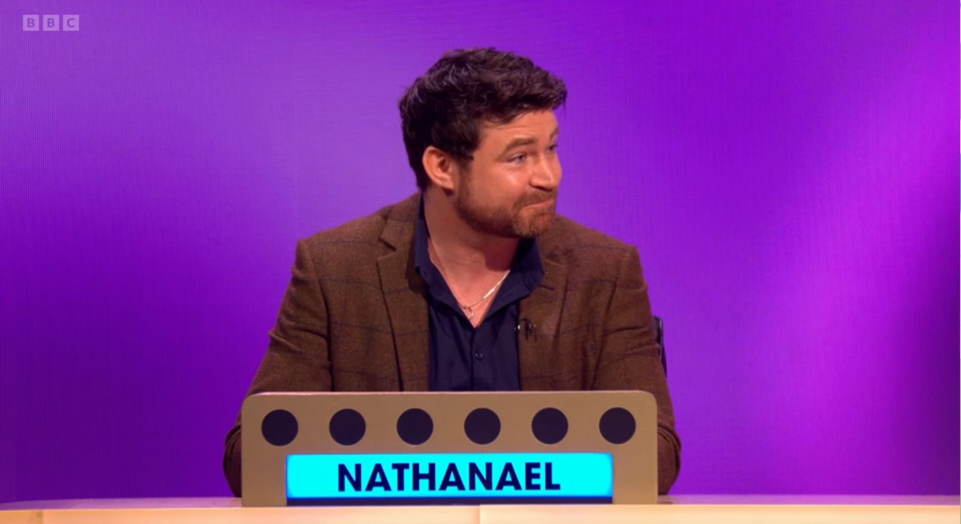 Nathanael on Blankety Blank 