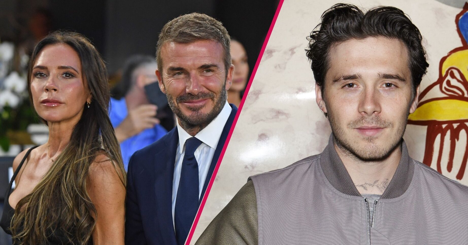 Victoria and David Beckham / Brooklyn Beckham