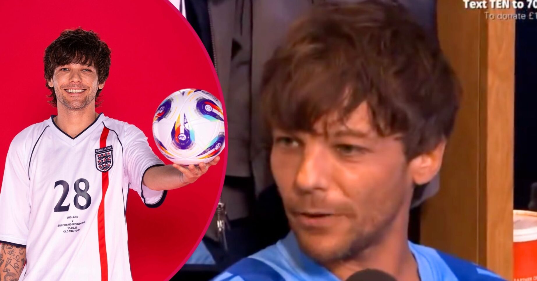 ED comp: Louis for Soccer Aid / Louis in locker room