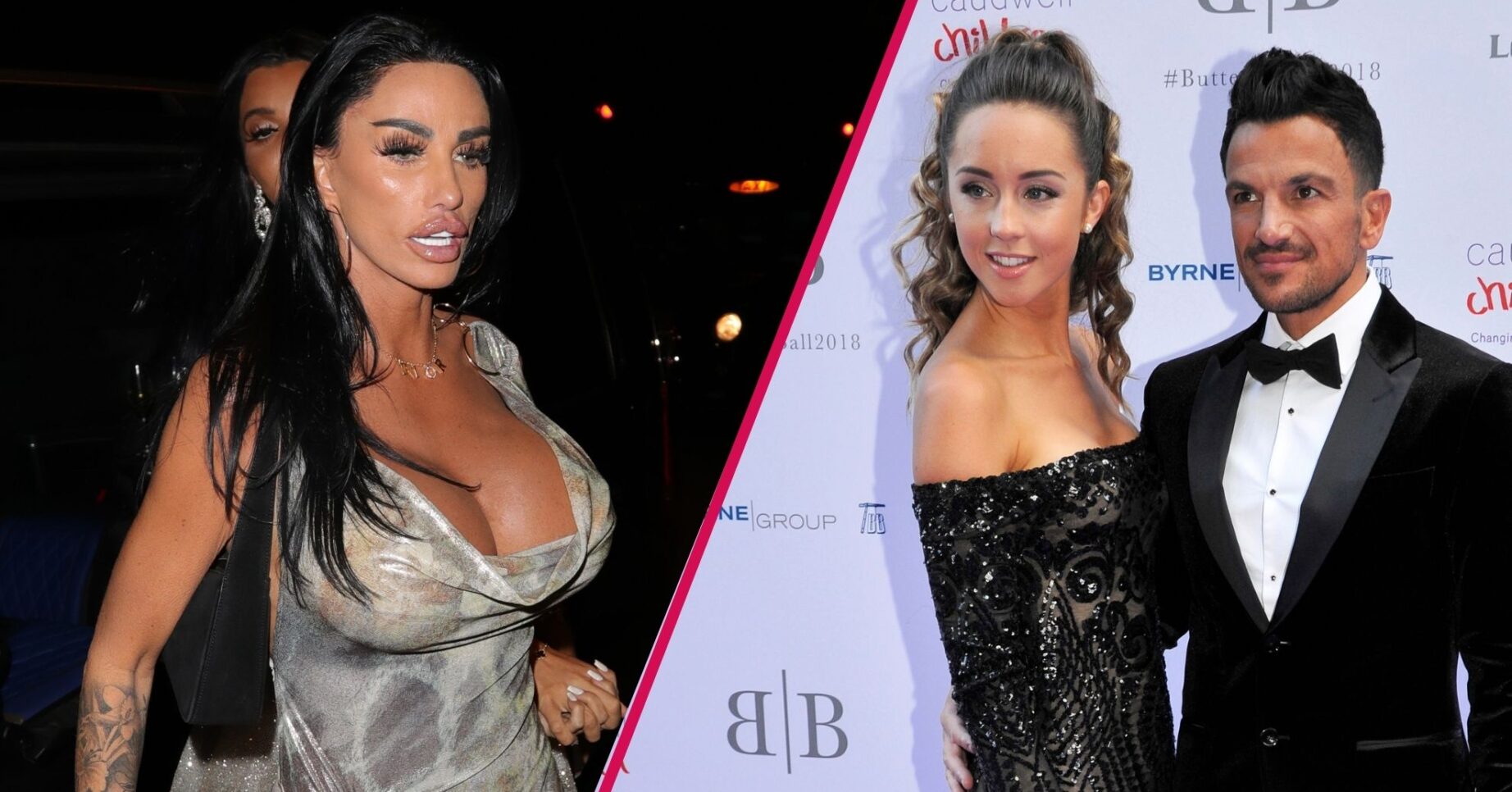 Katie Price / Emily MacDonagh and Peter Andre