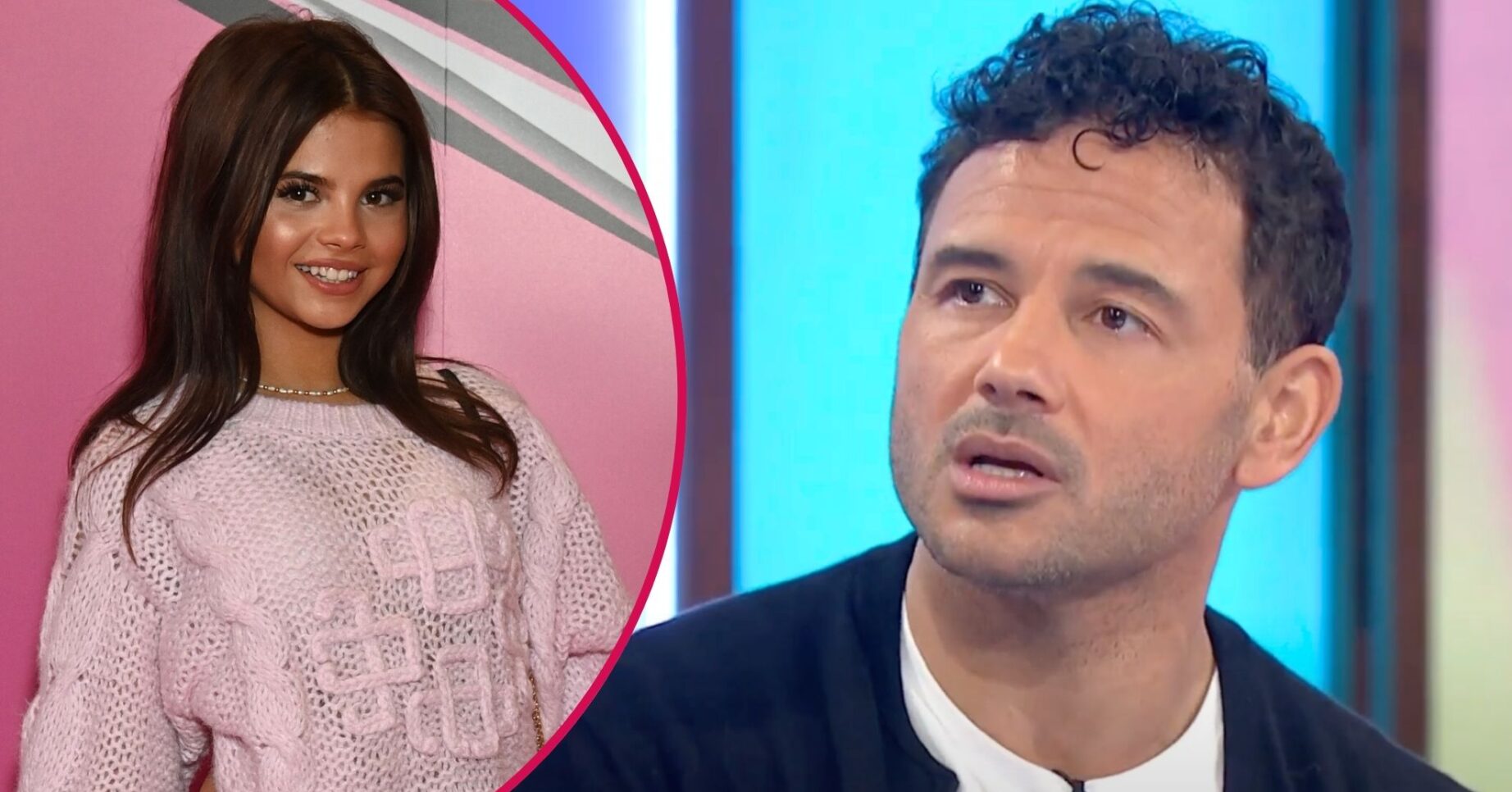 ED comp: Scarlett Thomas smiling / Ryan Thomas worried