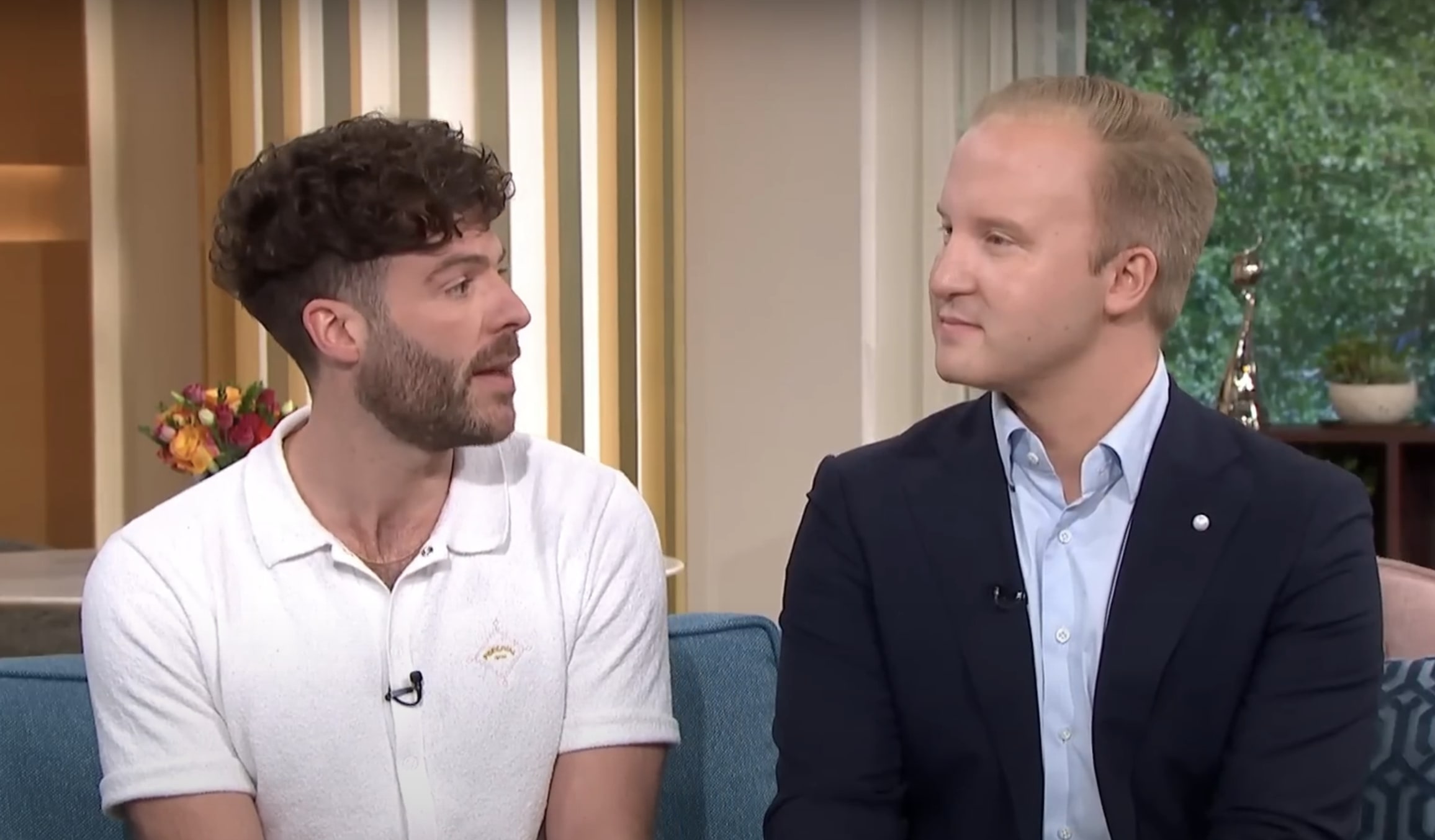 Jordan North and William Hanson on This Morning