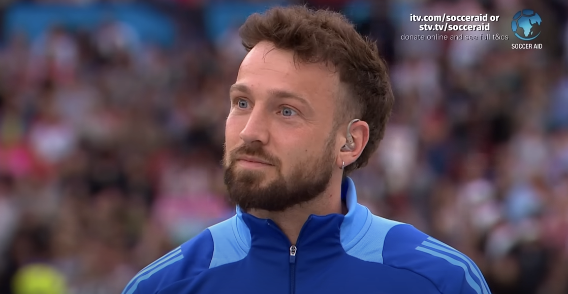 Sam Thompson shocked at Soccer Aid