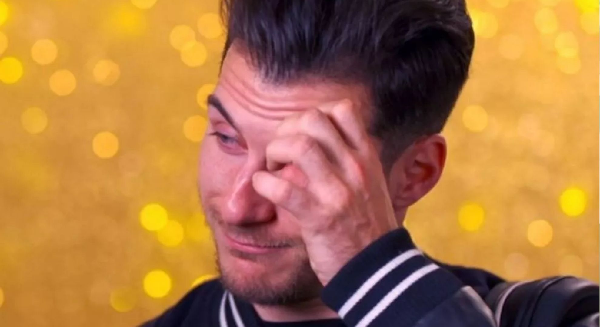 Gorka Marquez crying