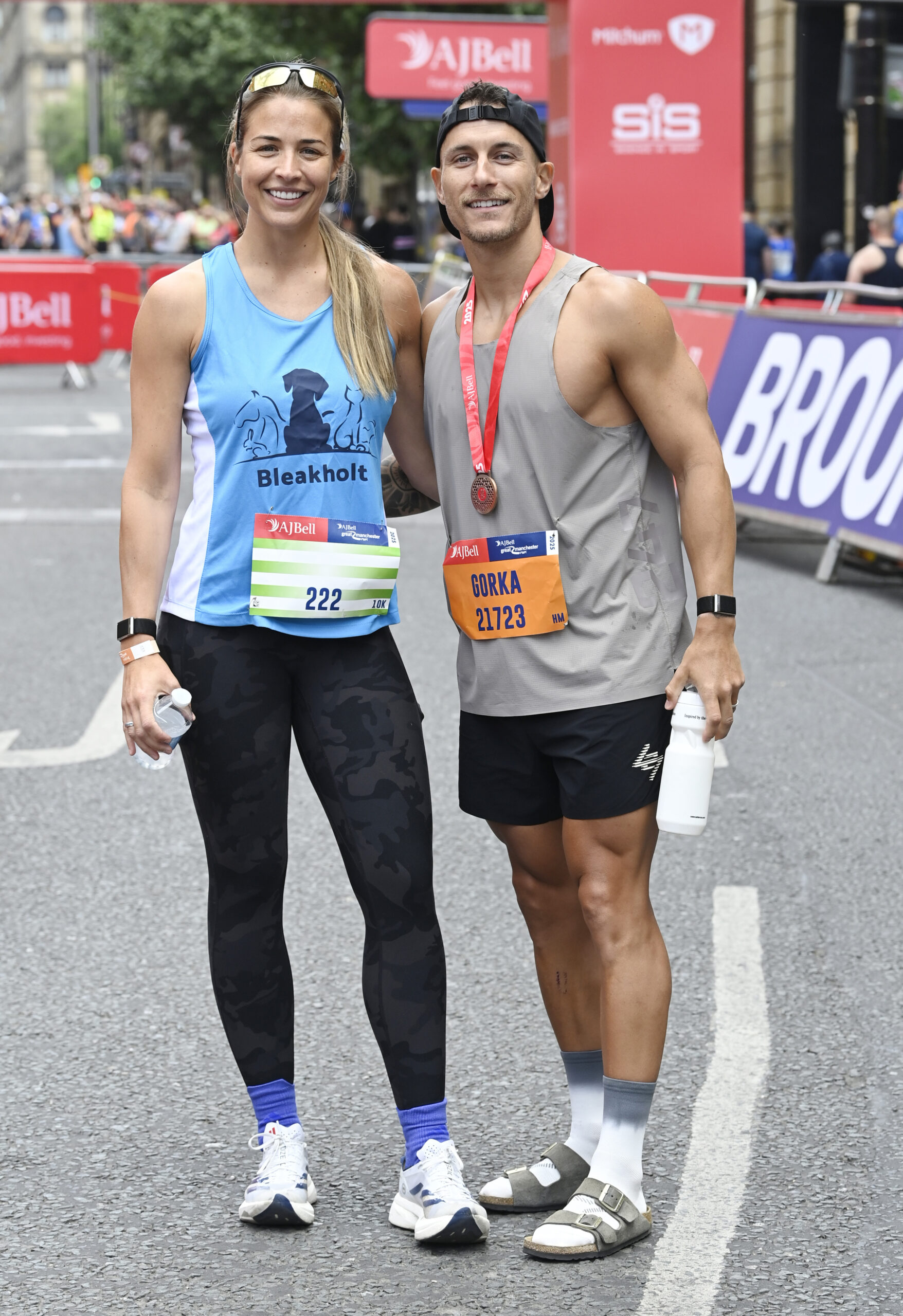 Gemma Atkinson and Gorka Marquez smiling
