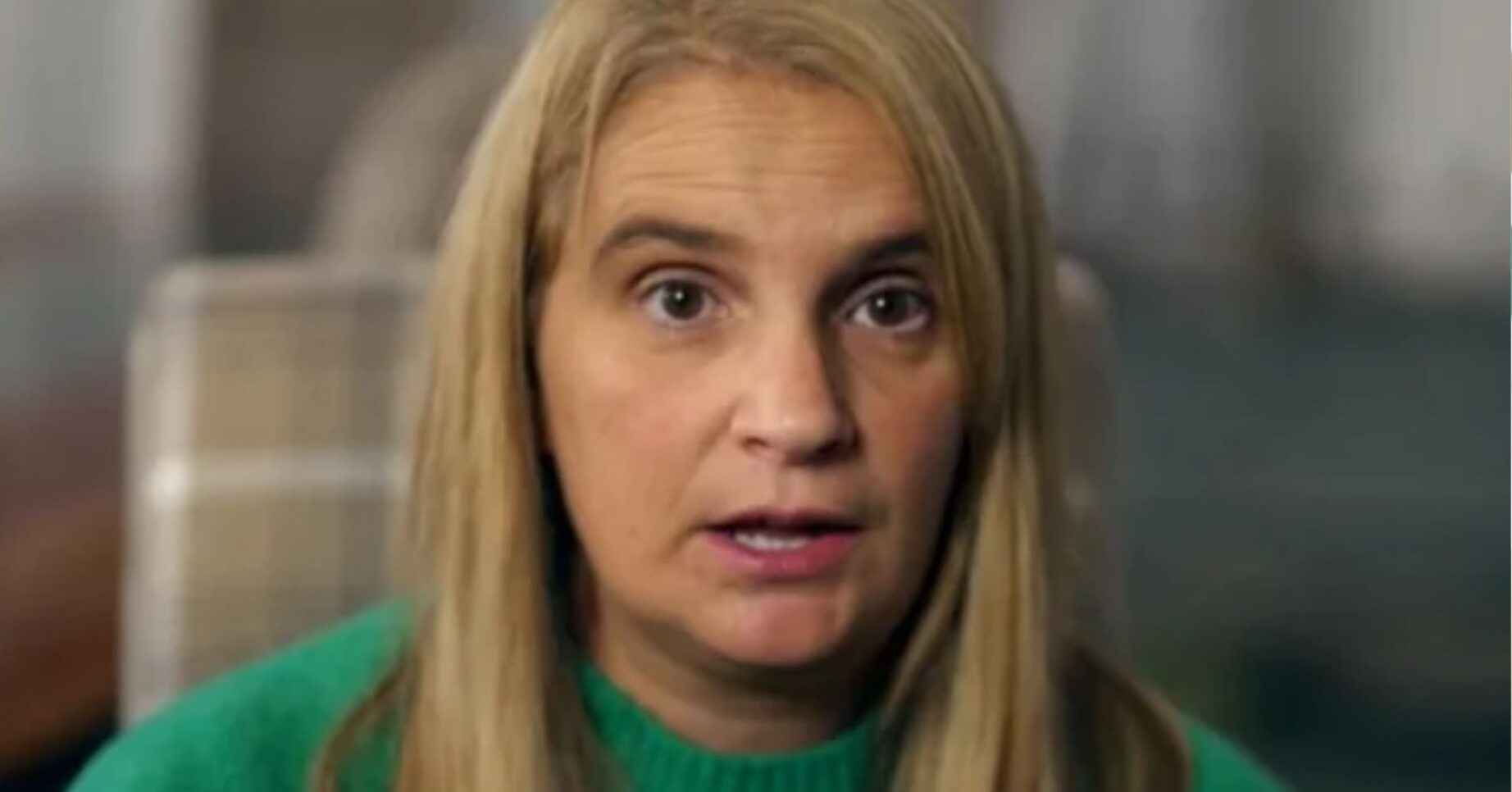 Sue Radford looking in front