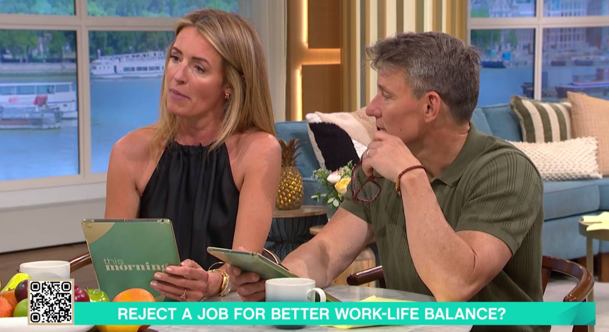 Can and Ben ask questions on This Morning today