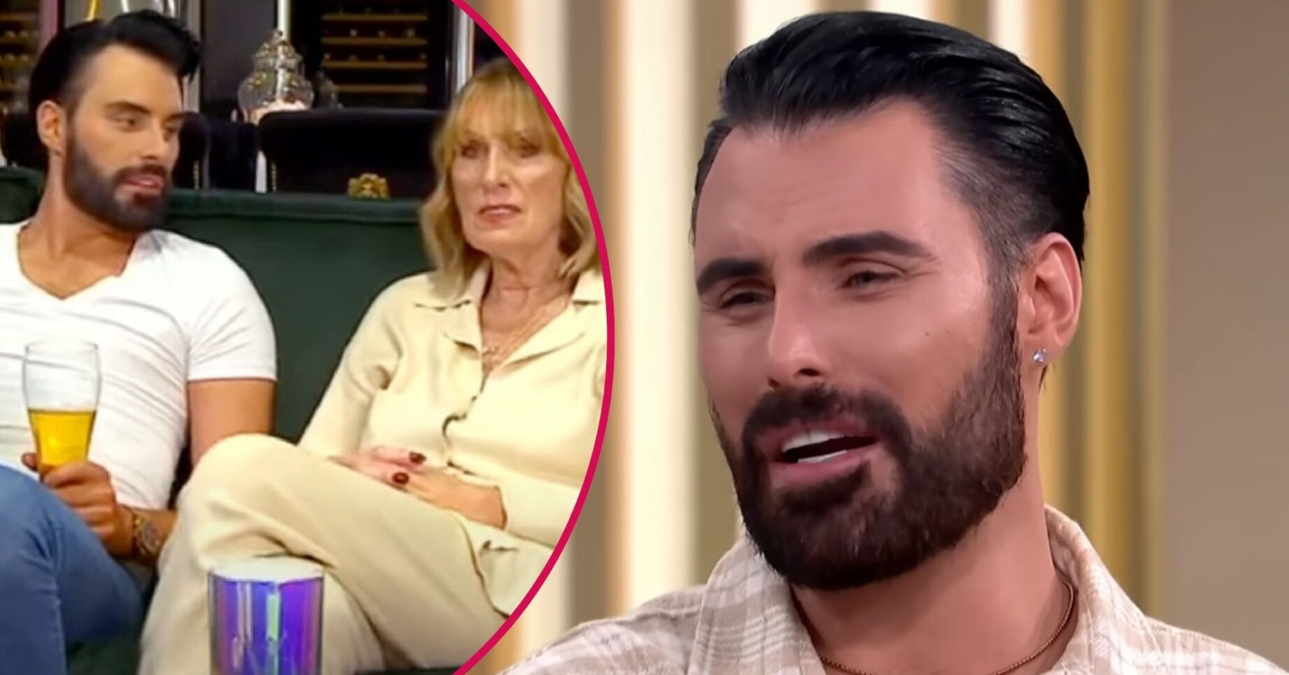 Rylan and his mum on Celebrity Gogglebox