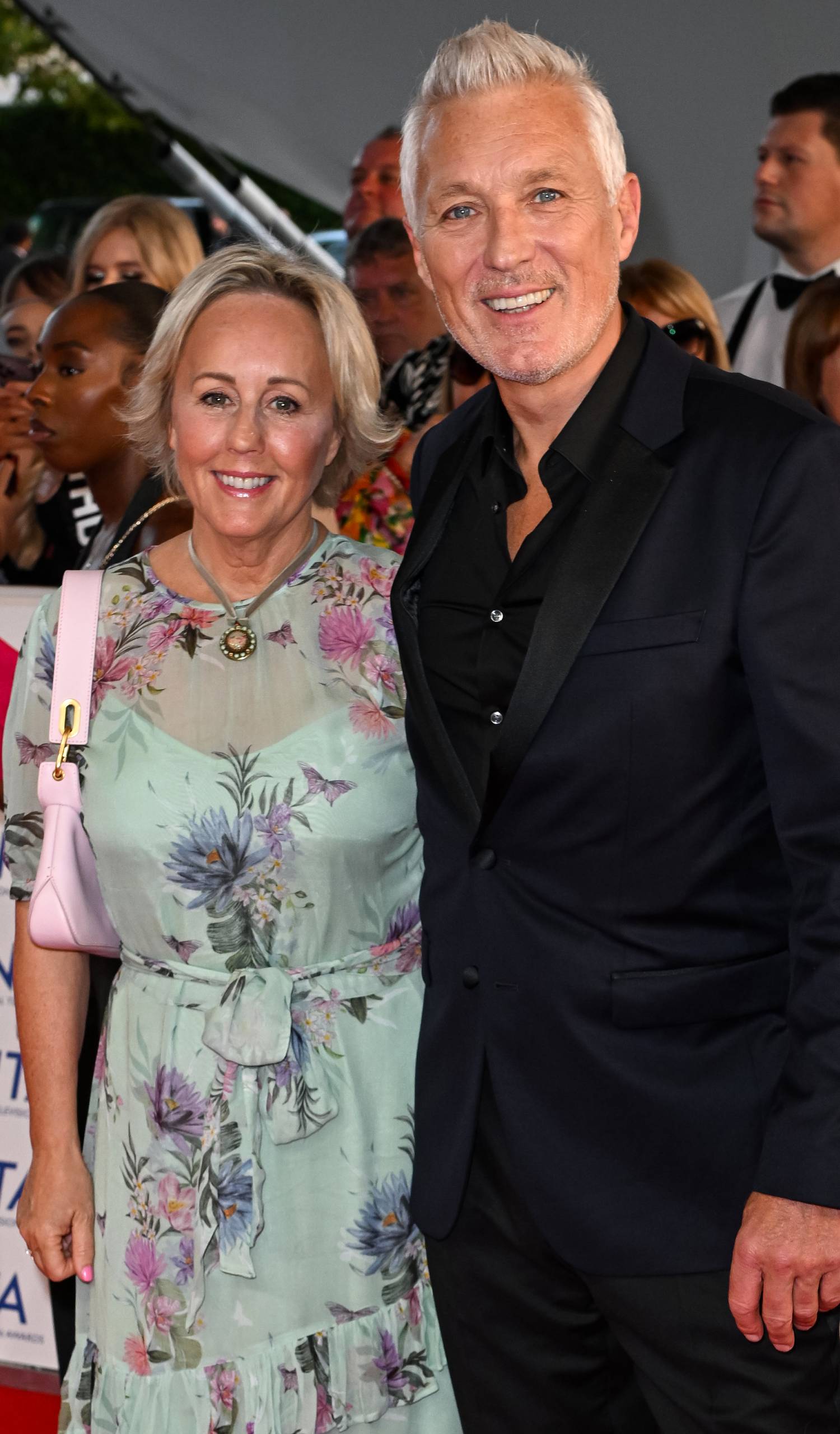 Martin Kemp smiles alongside wife Shirlie Kemp