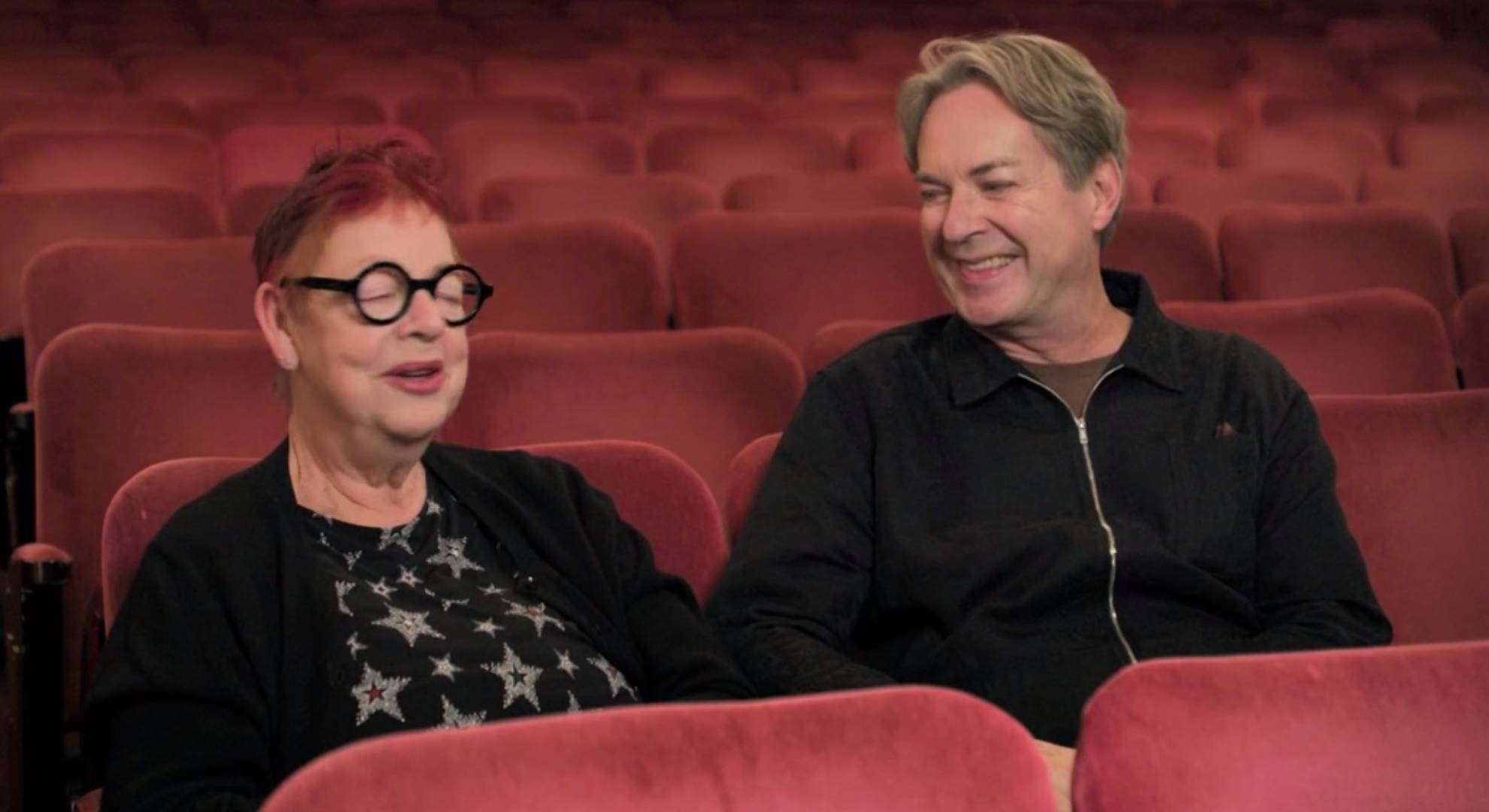 Julian Clary laughs at Jo Brand on DNA Journey