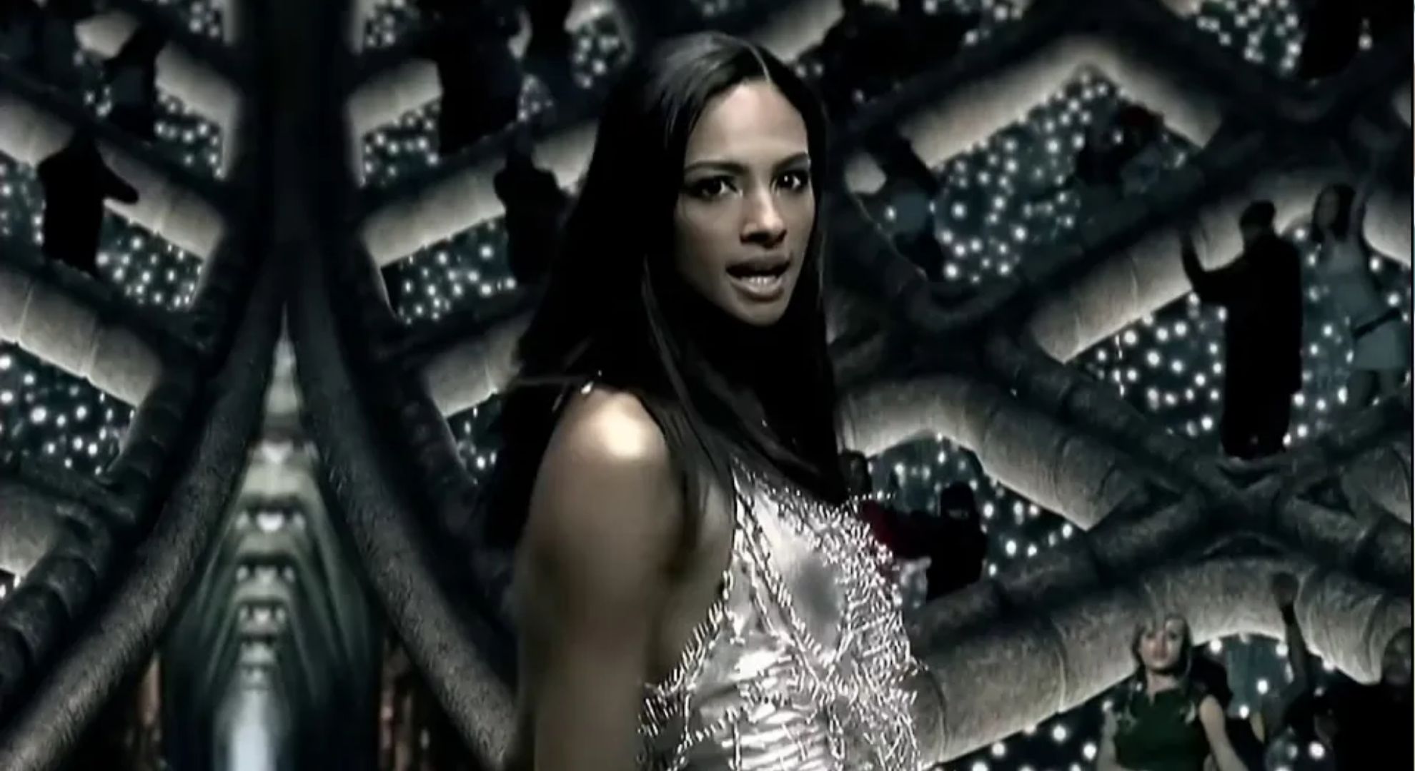 Alesha Dixon in the She Wants To Move music video